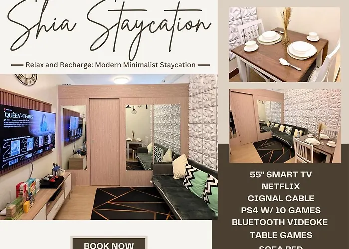 Shia Staycation Trees Residences شقة فندقية *